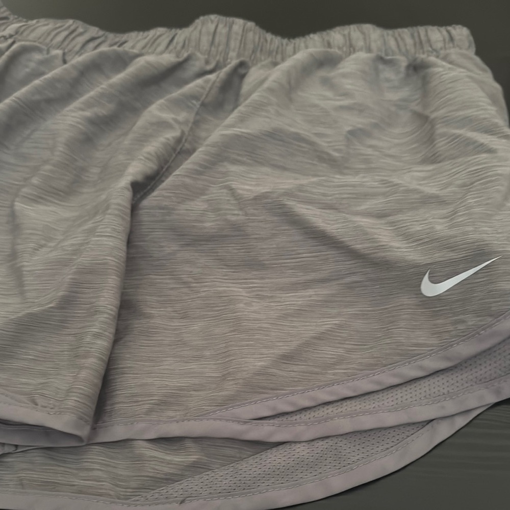 Nike Heather Gray Performance Shorts